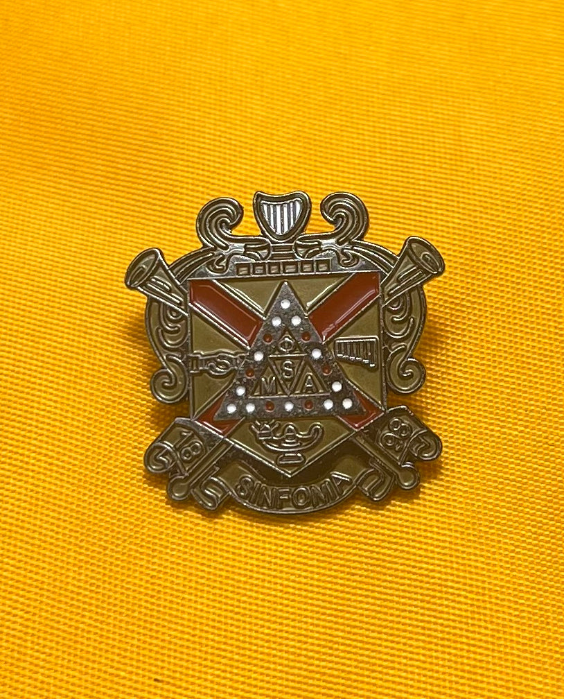 Phi Mu Alpha Crest Lapel Pin