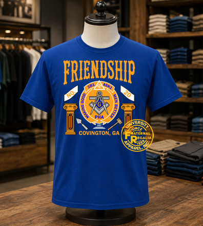Custom Mason Lodge Tee (Look to the East)