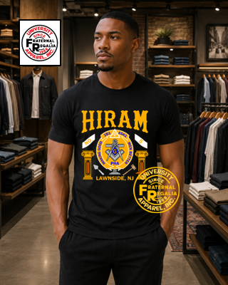 Custom Mason Lodge Tee (Look to the East)