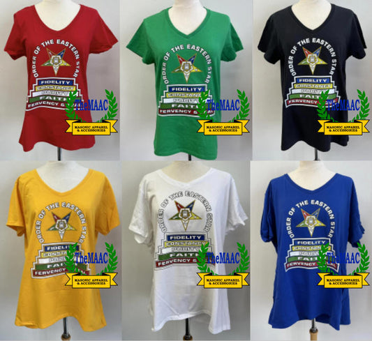 OES V-Neck Tees