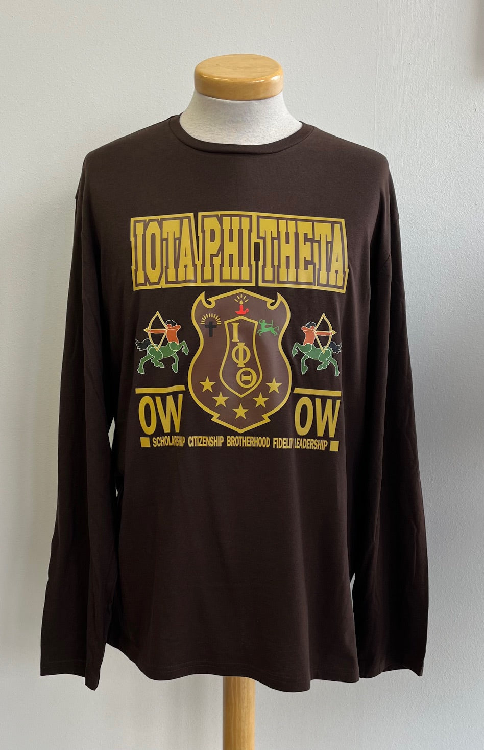 Iota Phi Theta Long Sleeve Varsity Tee