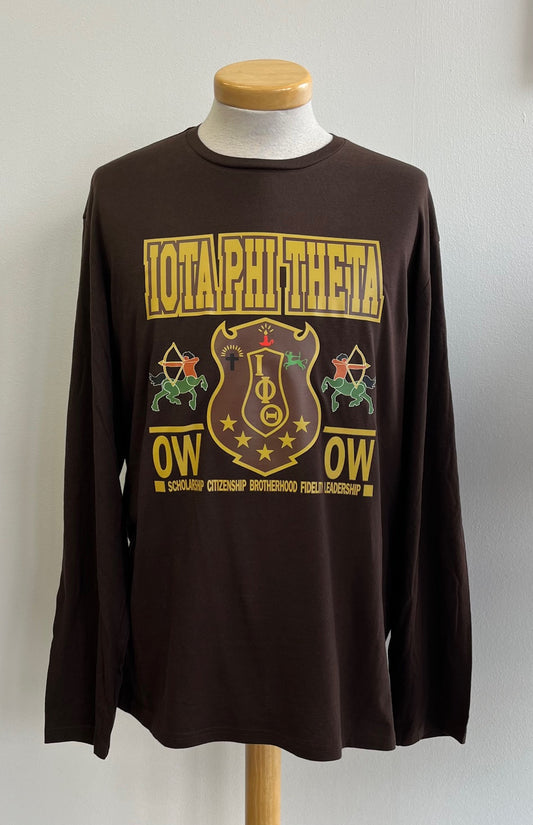 Iota Phi Theta Long Sleeve Varsity Tee