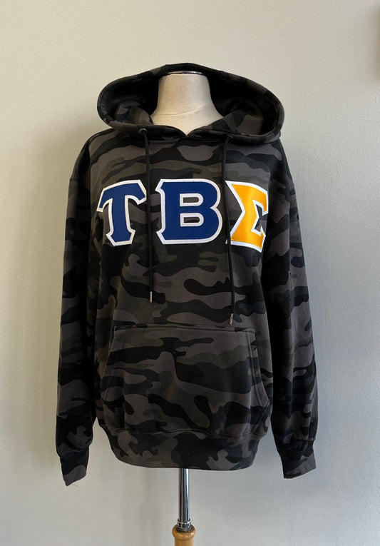 Tau Beta Sigma Camo Hoodie