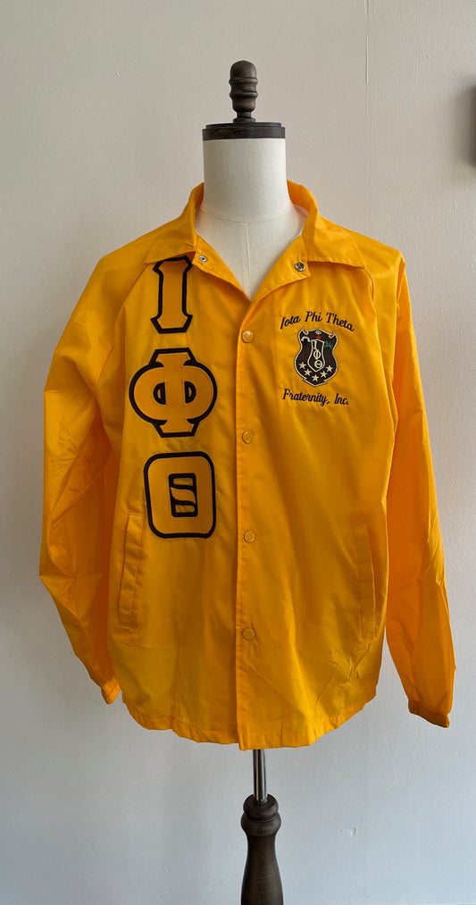 Iota Phi Theta Line Jacket Gold