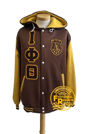 Iota Phi Theta Letterman Varsity Jacket w/Hood