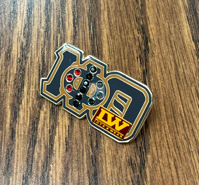 Iota Phi Theta 3 Letter Jewel Lapel Pin