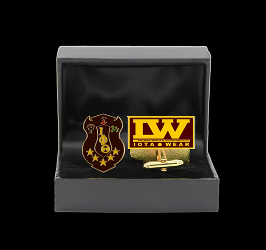 Iota Phi Theta Cufflinks Shield