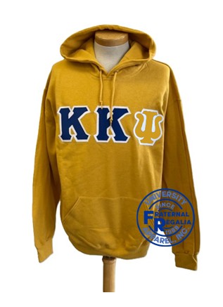 Kappa Kappa Psi Ring Spun Hoodie Old Gold