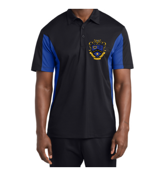 Kappa Kappa Psi Performance Polo Black/Royal
