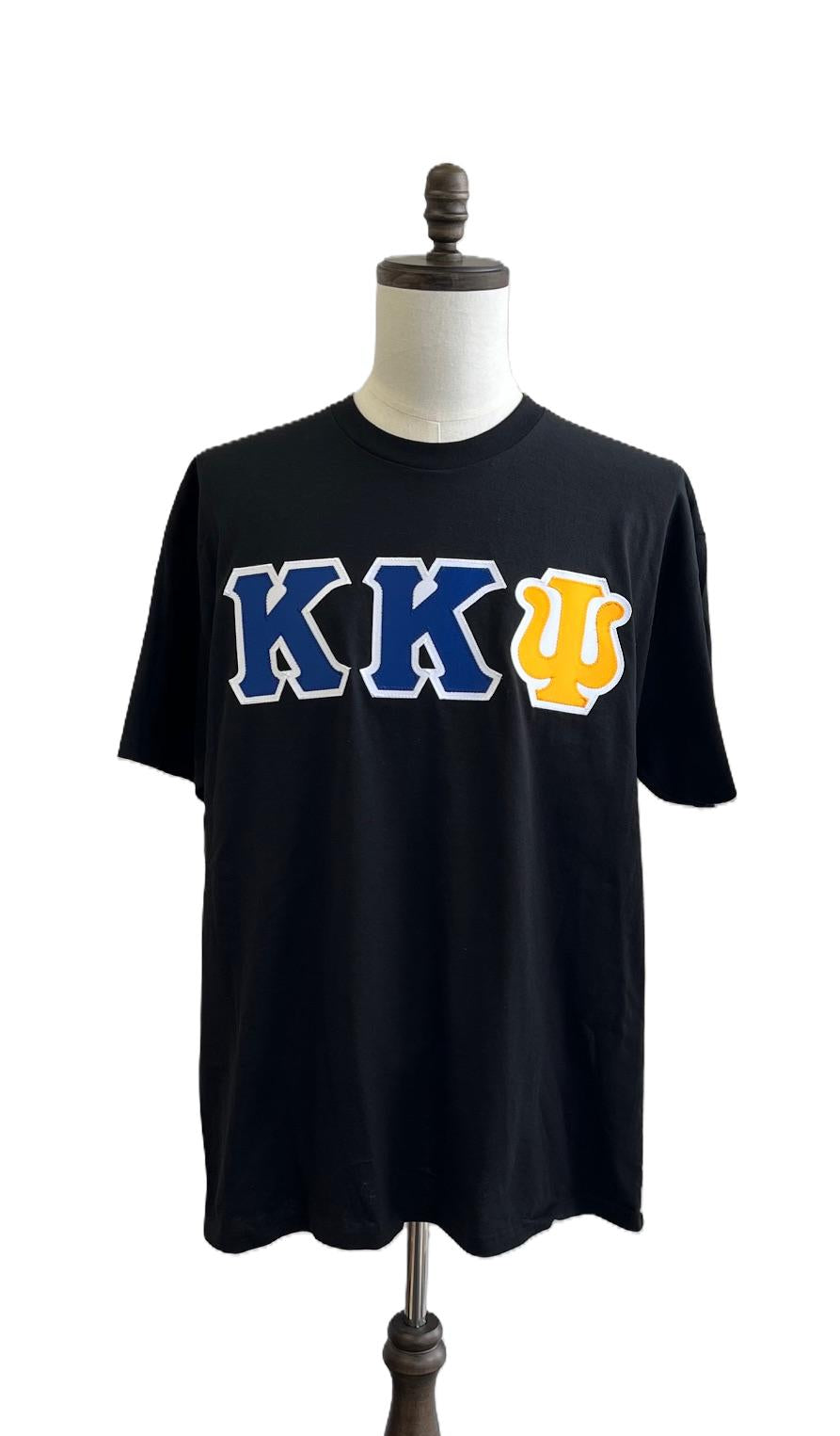 BHS Kappa Kappa Psi T-Shirts with Greek Letters Black