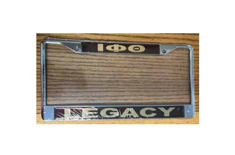 Iota Phi Theta Legacy License Plate