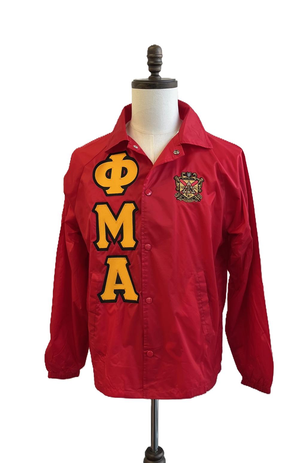 Phi Mu Alpha Line Jacket Red