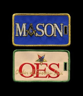 BHS mason & OES Luggage Tags