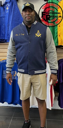 Letterman Jacket 2-Tone Fleece