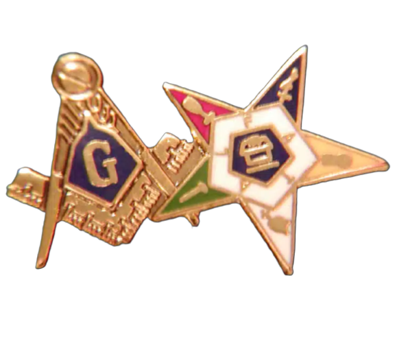 Mason/OES Combo Lapel Pin