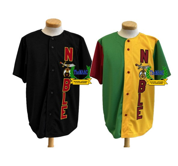 Shriner: Noble Baseball Jerseys