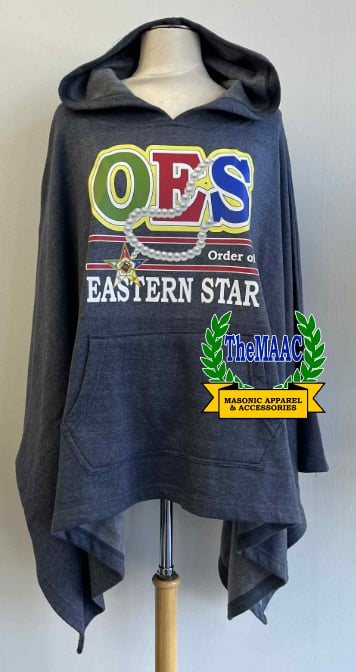 OES Poncho Navy Heather