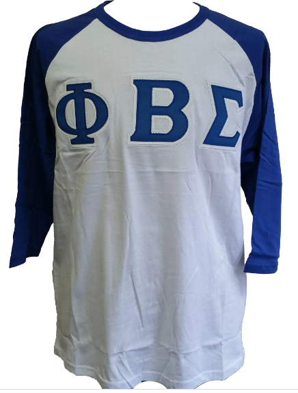Phi Beta Sigma Color Block Baseball Jersey
