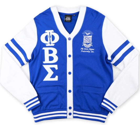 Phi Beta Sigma Fleece Cardigan