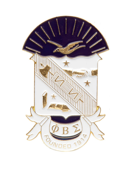 Phi Beta Sigma Auto Emblem Crest