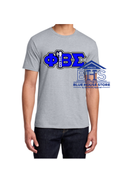 Phi Beta Sigma Greek Letter Tee with Symbol