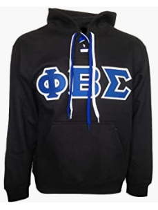 Phi Beta Sigma Laced Heavyweight Hoodies