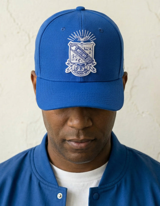 Phi Beta Sigma Cap with Crest Royal