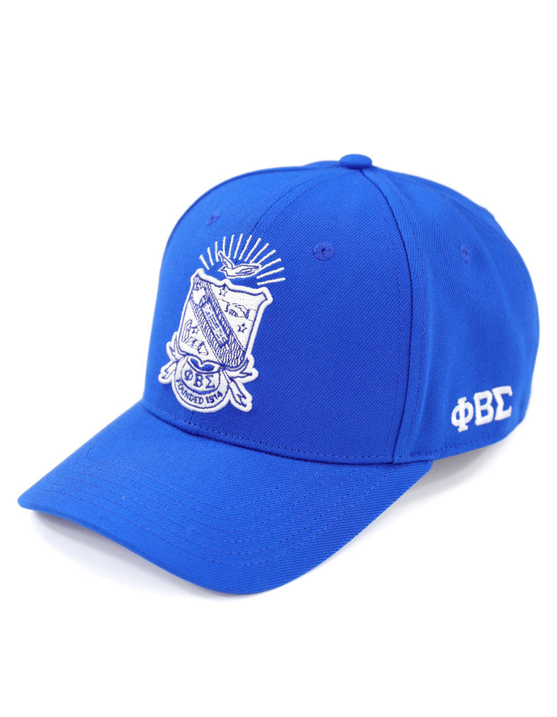 Phi Beta Sigma Cap with Crest Royal