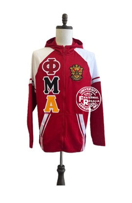 Phi Mu Alpha Full-Zip Hooded Jacket
