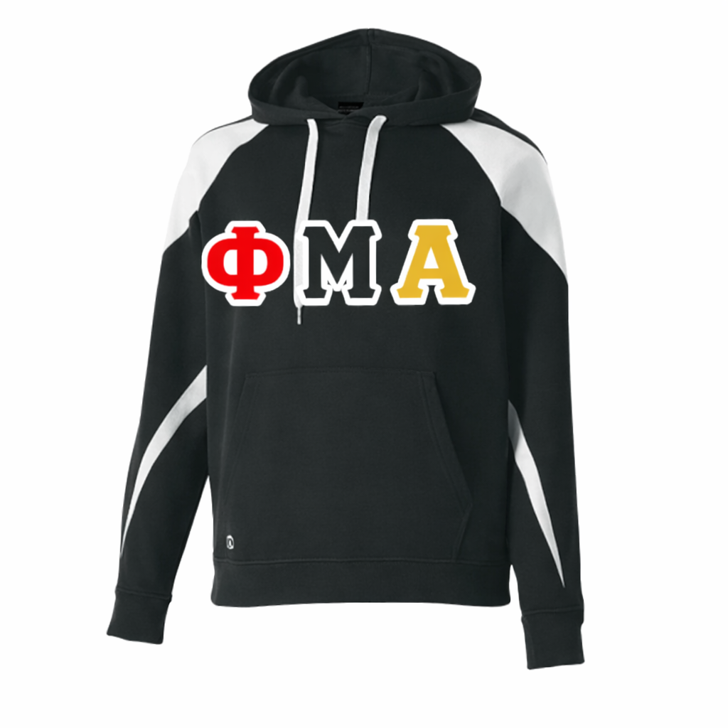 Phi Mu Alpha Color Block Hoodies