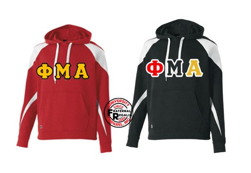 Phi Mu Alpha Color Block Hoodies