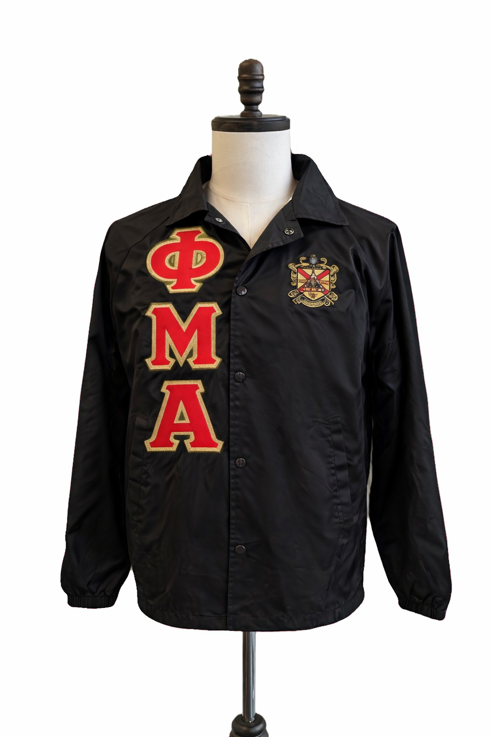 Phi Mu Alpha Line Jacket Black – Fraternal Regalia