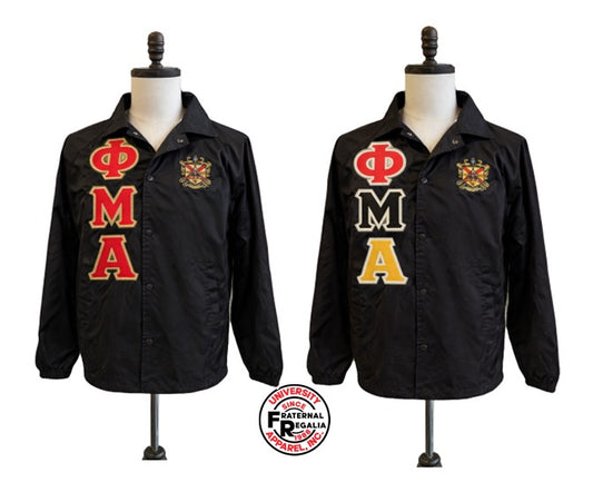 Phi Mu Alpha Line Jacket Black