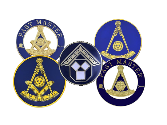 BHS Auto Emblems Past Master – Fraternal Regalia
