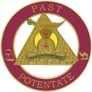 BHS Auto Emblems Past Potentate
