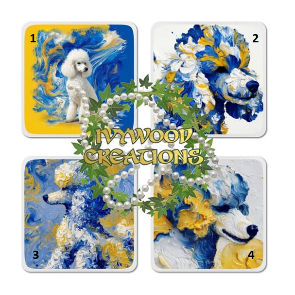 Pretty Poodles Mousepads