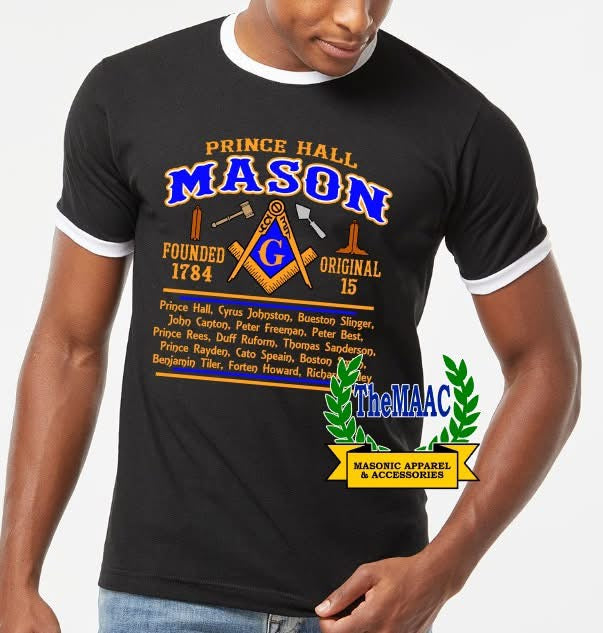 Prince Hall Ringer Tee Original 15