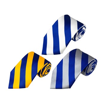 Neck Ties Striped in Royal (3 options)