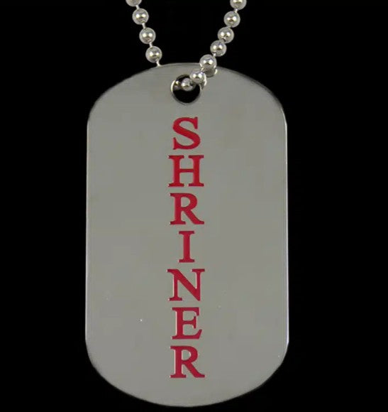 Shriner Dog Tags