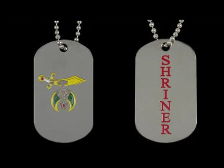 Shriner Dog Tags