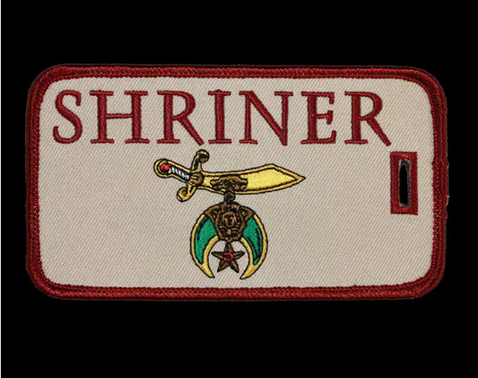 Shriner Luggage Tag