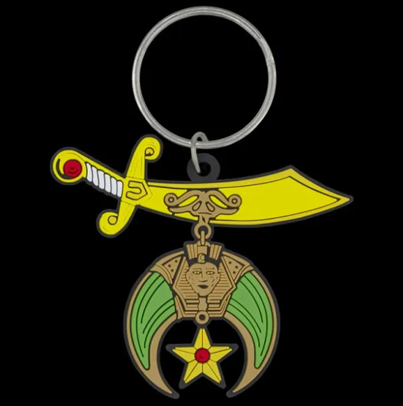 Shriner Emblem Key Chain