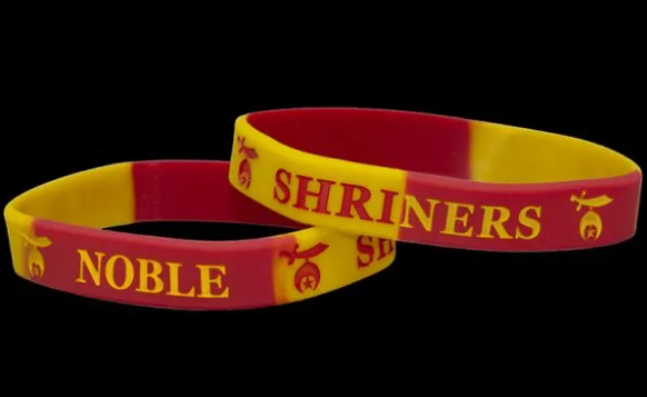 Shriner Silicone Bracelet