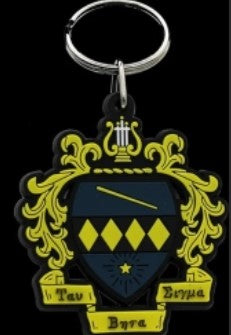 Tau Beta Sigma Key Chain Crest