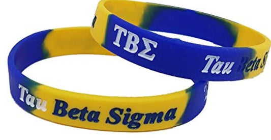 Tau Beta Sigma Silicone Bracelets