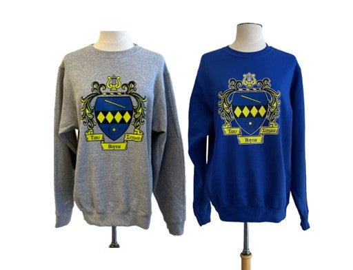 Tau Beta Sigma Crest Crewneck