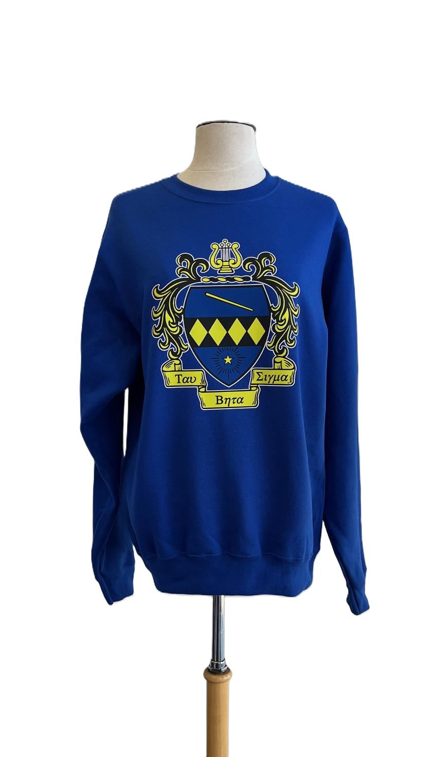 Tau Beta Sigma Crest Crewneck