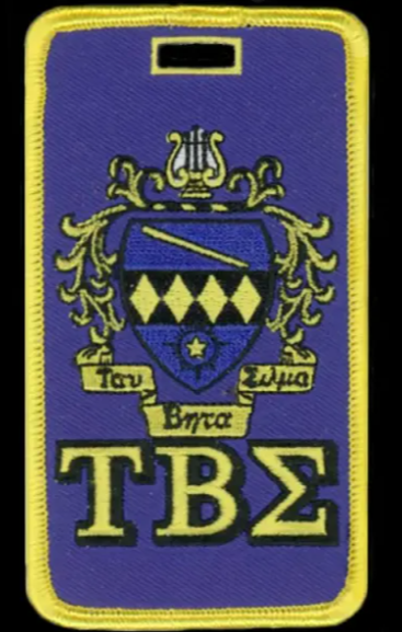 Tau Beta Sigma Luggage Tag