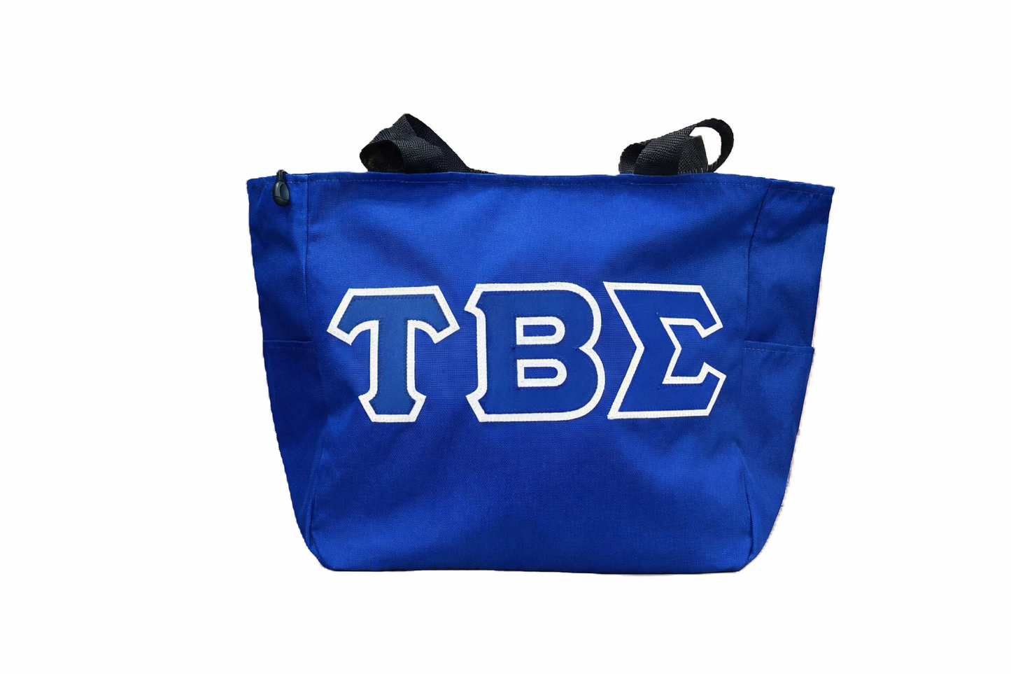 Tau Beta Sigma Zippered Tote Bag Royal
