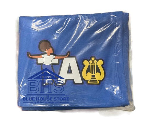 Tau Beta Sigma Blanket Printed
